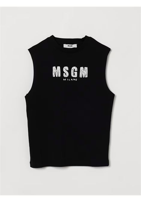 Canotta con logo MSGM KIDS | S6MSJUTH069110